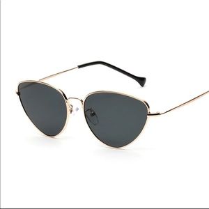 Cat Eye Women Sunglasses Tinted Color Lens